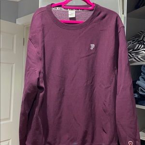 Pink long sleeve sweatshirt